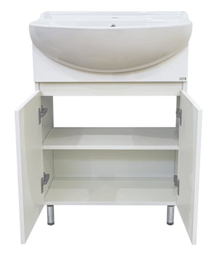 Тумба под раковину Misty Амур Э-Аму01060-021Н 60х30 напольная цвет белый - фото 3