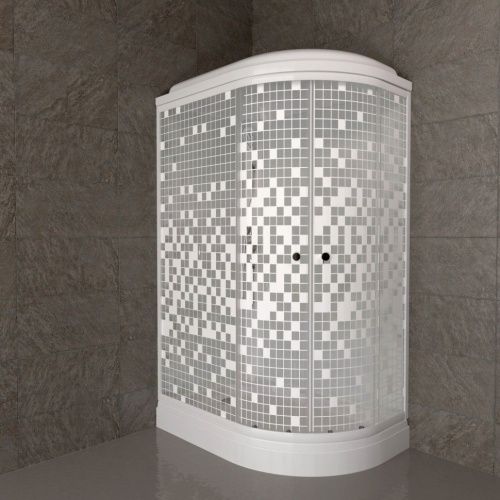 Душевая кабина Тритон Коралл Щ0000061817 120х80 четверть круга с крышей ориентация левая - фото 2