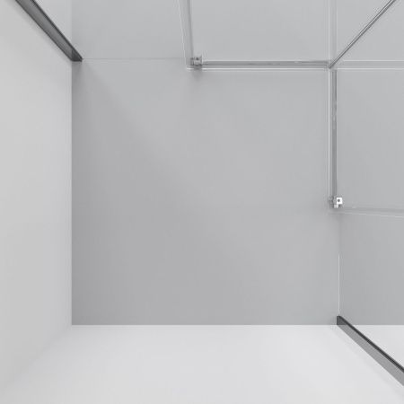 Душевой уголок Niagara Nova NG-6630-34 100х100 стекло прозрачное профиль хром без поддона