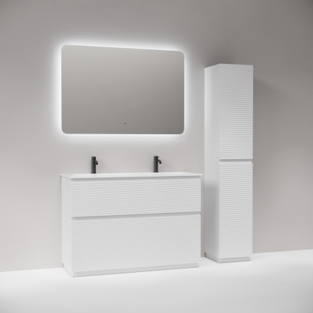 Тумба под раковину Sancos FOLK Floor FL120FW 120х40 напольная цвет белый