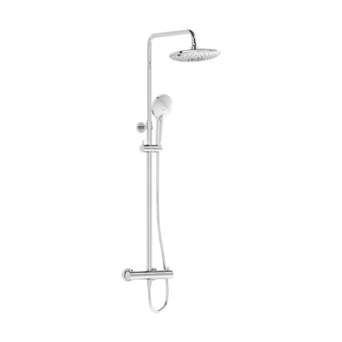 Душевая стойка Vitra Aquaheat A47205EXP настенная цвет хром с термостатом