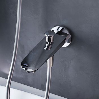 Излив Am.Pm Like F8070100 настенный хром