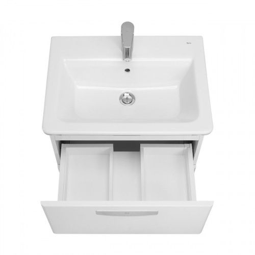 Тумба под раковину Roca The Gap Original ZRU9302734 60х40 подвесная цвет белый - фото 3