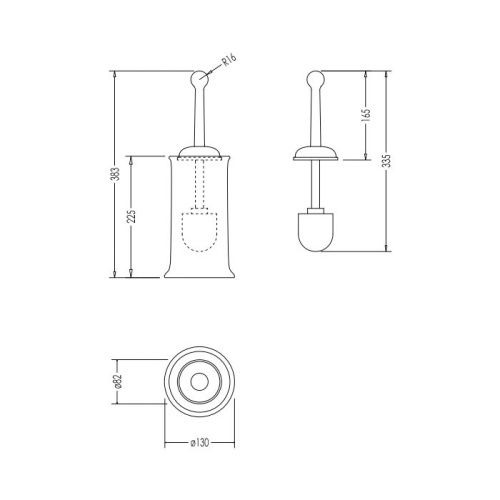 Ершик Devon Devon New York NY120CR - фото 2