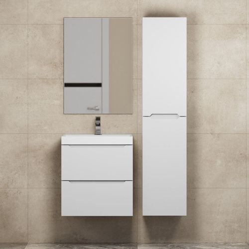 Тумба под раковину Uperwood Tanos 2191020000 50х50 подвесная цвет белый - фото 4