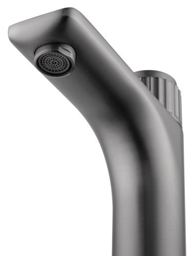 Смеситель Wonzon & Woghand Click WW-A40412-BGG на раковину серый - фото 3