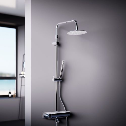 Душевая стойка Damixa Scandinavian Pure 936730000 настенная цвет хром - фото 3