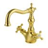 Смеситель Migliore ARCADIA 18398 на раковину золото