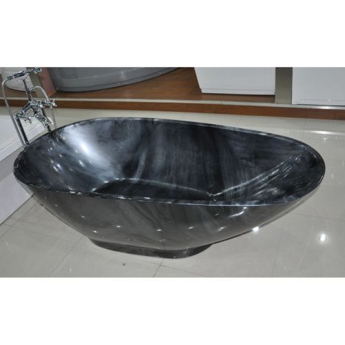 Ванна акриловая Frank 12512 180х85 отдельностоящая овальная без каркаса - фото 5