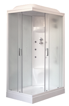 Душевая кабина Royal Bath НР RB8120HP7-WC-R 120х80 прямоугольная с крышей ориентация правая