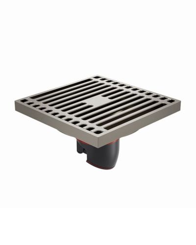 Душевой трап Orange TR01-005ni 10х10 никель - фото 3