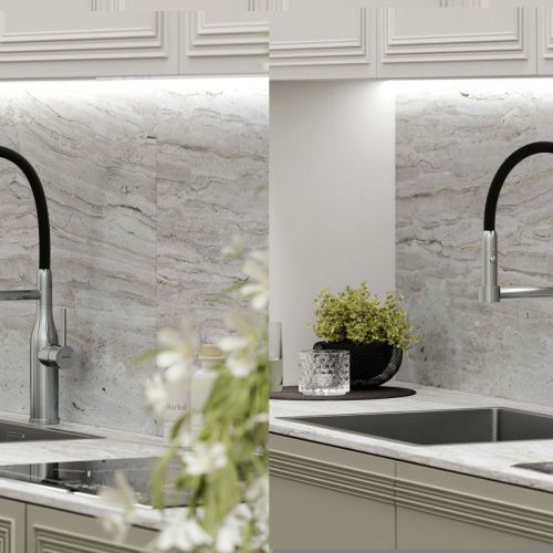 Смеситель для кухни Sancos Pride SC4011BNG на мойку нержавеющая сталь - фото 3