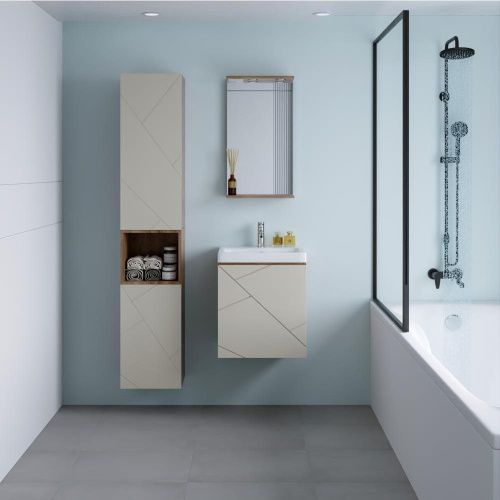 Зеркало с подсветкой Бриклаер Кристалл 4627125416811 40х70 подвесное - фото 5