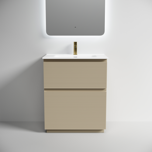 Тумба под раковину Sancos FOLK Floor FL70FCP 70х40 напольная цвет бежевый - фото 2