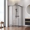Душевой уголок Am.Pm X-joy W94G-403-100100-BТ1К 100х100 стекло прозрачное профиль черный без поддона