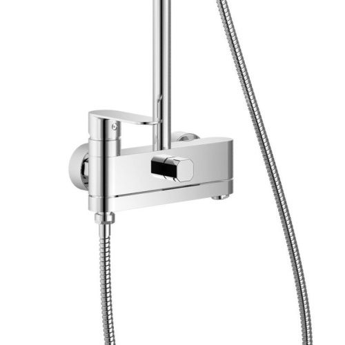 Душевая стойка Haiba HB24590 настенная цвет хром - фото 4