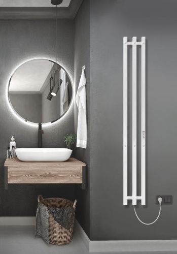 Полотенцесушитель электрический Indigo Style PRO LSPRE120-13WMRt 15х120 белый - фото 2