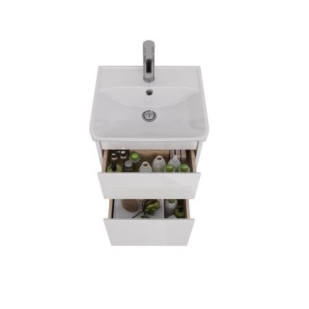 Тумба под раковину LeMark Combi LM03C45T 40х30 напольная цвет белый