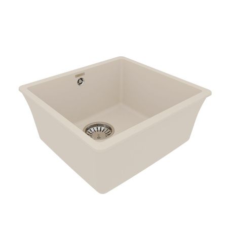 Кухонная мойка LeMark Sinara 440-u 9910072 45х40 цвет бежевый поверхность матовая