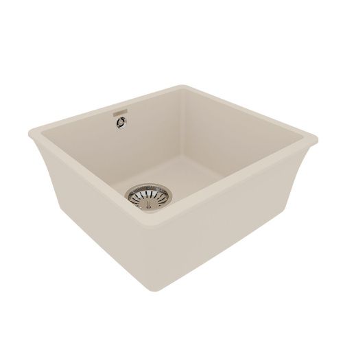 Кухонная мойка LeMark Sinara 440-u 9910072 45х40 цвет бежевый поверхность матовая - фото 2