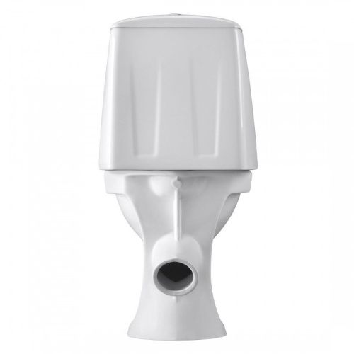 Унитаз-компакт напольный с бачком Santeri Соната 1P2062S0000BF белый с сиденьем микролифт каскадный смыв - фото 2