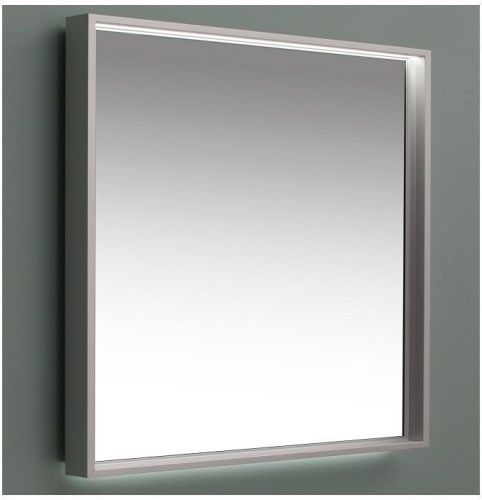 Зеркало с подсветкой De Aqua Алюминиум AL604090S 90х80 подвесное - фото 2