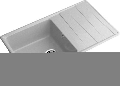 Кухонная мойка Granfest Level LV-860L серый 85х50 цвет серый поверхность матовая - фото 2
