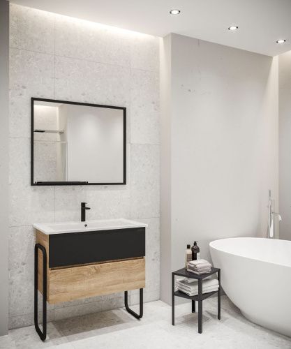 Зеркало Grossman Лофт 209001 90х70 подвесное - фото 3