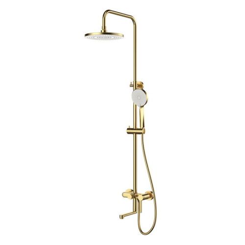 Душевая стойка Esko ST260SCGold настенная цвет золото - фото 2