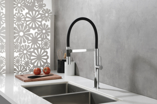 Смеситель для кухни Paulmark LEADER Le214101-CR на мойку хром - фото 4