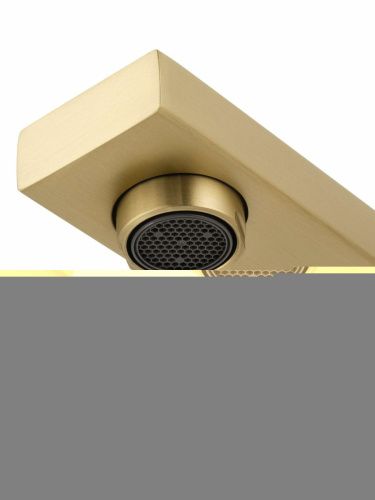 Смеситель для раковины Wonzon & Woghand WW-105-BG встраиваемый в стену золото - фото 2