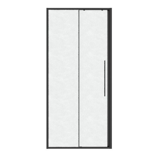 Душевая дверь Niagara Nova NG-34-L10CHGR 100х195 стекло шиншилла профиль графит - фото 2