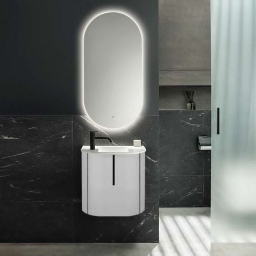 Тумба с раковиной Burgbad Lavo 2.0 SGCG053LG0227F5048C0037 50х40 подвесная цвет белый