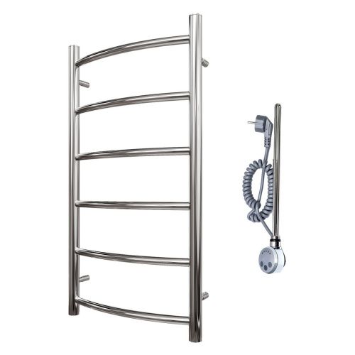 Полотенцесушитель электрический Point Афина PN04158E 55х80 хром - фото 4