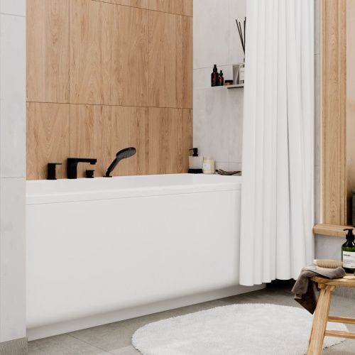 Смеситель Wasserkraft Elbe 7400 7455 на борт ванны черный - фото 3