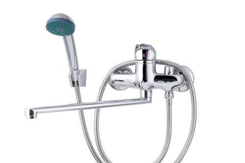 Cмеситель для ванны и душа TSARSBERG TSB-942-1157 настенный хром - фото 2