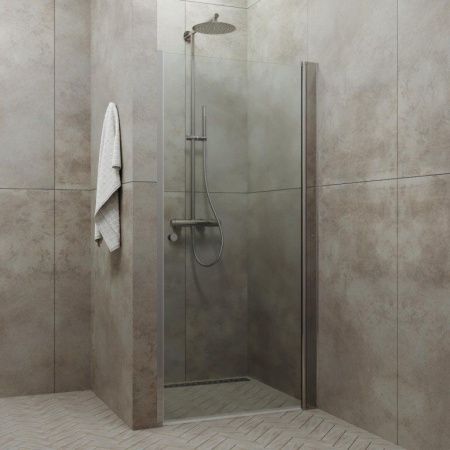 Душевая дверь Тритон Уно Щ0000036858 90х185 стекло прозрачное профиль хром