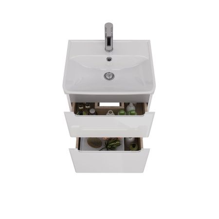 Тумба под раковину LeMark Buno LM04B50T 50х40 напольная цвет белый