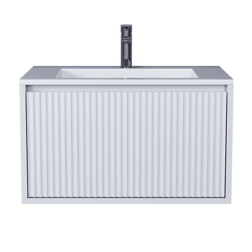 Тумба с раковиной Uperwood Next Premium 3930205164 70х50 цвет белый - фото 4