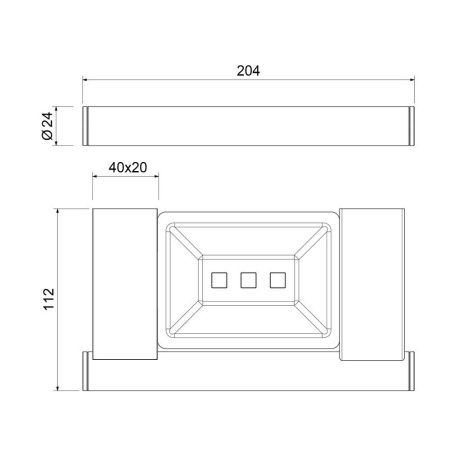 Полка Timo Luiro 18522/00
