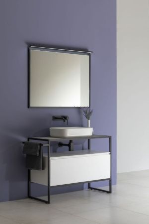 Тумба под раковину Allen Brau Priority 1.31003.WM 100х50 напольная цвет белый