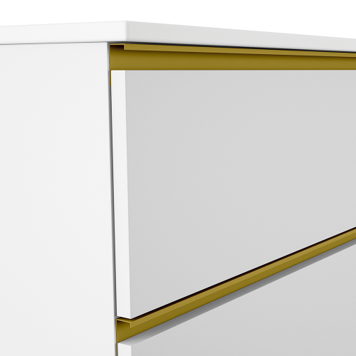 Тумба под раковину Visobath Granada 87543/73546 120х50 подвесная цвет белый - фото 2