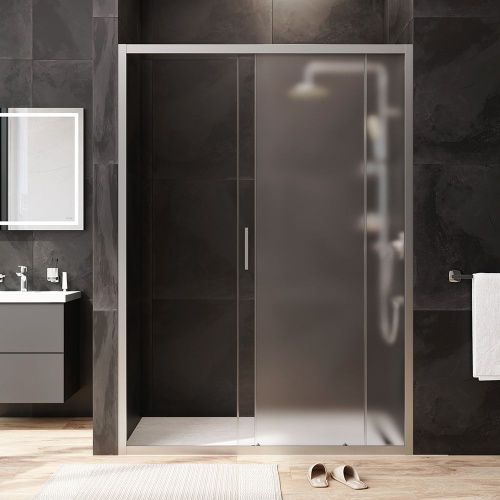 Душевая дверь Am.Pm Gem W90G-140-1-195MM 140х195 стекло прозрачное профиль хром - фото 4