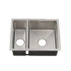 Кухонная мойка Melana ProfLine H57544 сатин 60х45 цвет серый поверхность полированная