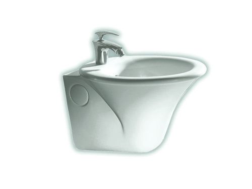 Биде подвесное Hatria SCULTURE Y0BF01 цвет белый