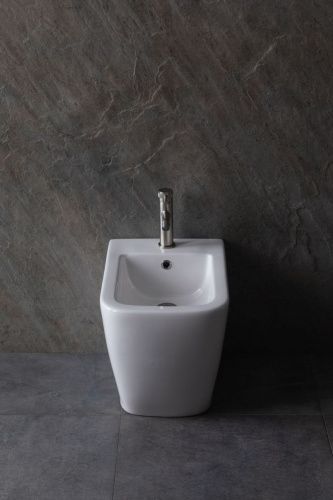 Биде напольное Allen Brau Infinity 4.21005.20 цвет белый - фото 4