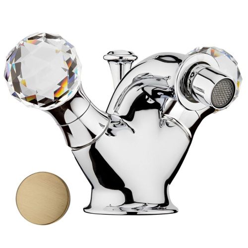 Смеситель Webert Karenina KA710102065 на биде бронза - фото 2