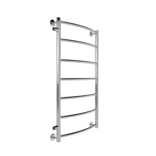 Полотенцесушитель водяной Indigo Arc LASW90-60-б/п-80 70х90 хром - фото 3