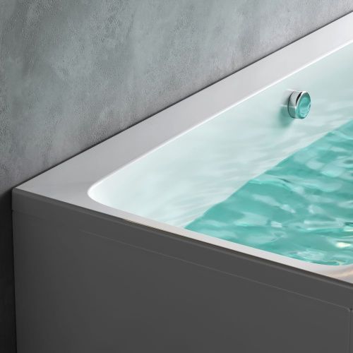 Ванна акриловая Am.Pm Func W84A-160-070W-A 160х70 пристенная прямоугольная без каркаса - фото 5