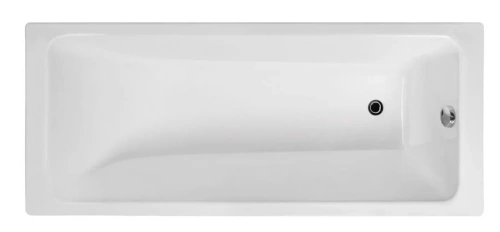 Ванна чугунная Wotte Line Line 1700x700 170х70 пристенная прямоугольная без ножек